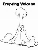 Volcano Coloring Pages Printable Kids Color Drawing Cartoon Erupting Erosion Natural Tornado Worksheet Getdrawings Bestcoloringpagesforkids Sheets Print Floods Preschool Choose sketch template