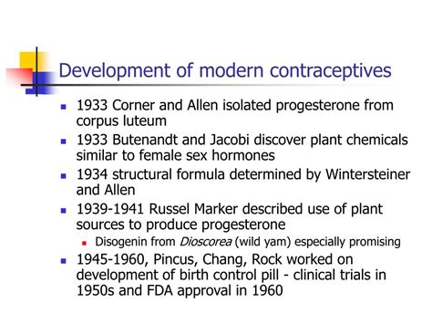 Ppt Plants Used For Reproduction And Contraception Powerpoint