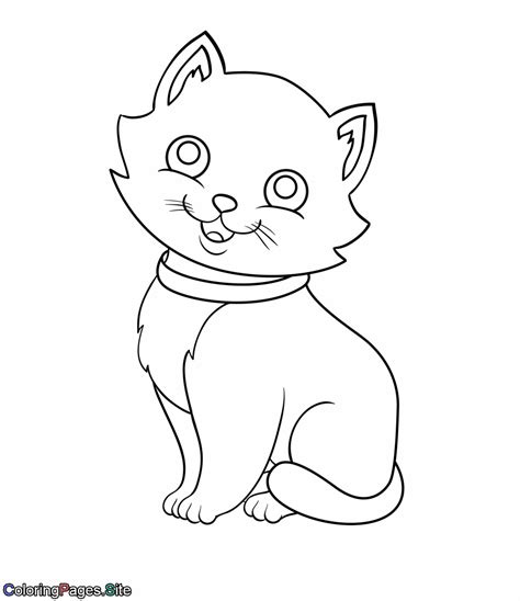 cat coloring page coloring pages