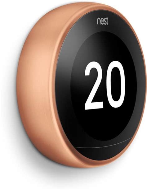 eviot nest learning thermostat  generatie koper slimme thermostaat