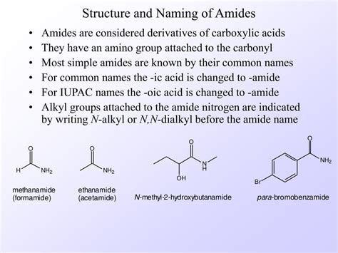 structure  classification  amines powerpoint  id