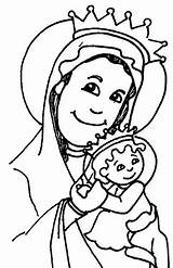 Socorro Perpetuo Virgen Kolorowanki Obrazy Maryja Zapisano sketch template