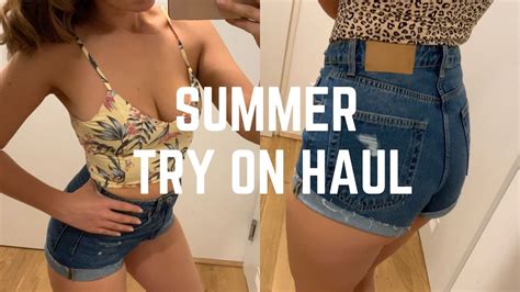 Try On Haul Summer 2019 Handm Kathystyle Youtube