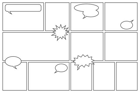 10 best comic book panels printable for free at