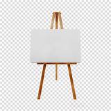 Easel Transparent Clipart Background Canvas Table Wood Furniture Clip Cliparts Webstockreview Library Sign sketch template