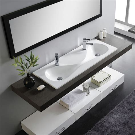 lavabo encastrable berlin bath collection sl de resina doble rectangular