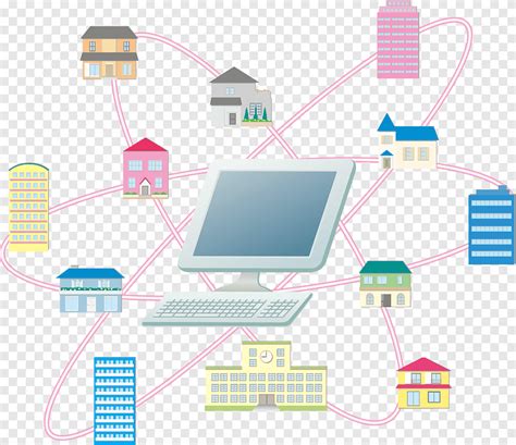 internet cartoon drawing illustration internet city text rectangle png pngegg