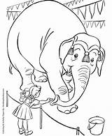 Circus Coloring Pages Elephant Animals Printable Kids Animal Big Top Fun Activity Color Clown Honkingdonkey Kid Circuses Touring Few Still sketch template