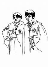 Potter Harry Stone Philosophers Fun Kids Coloring Pages sketch template