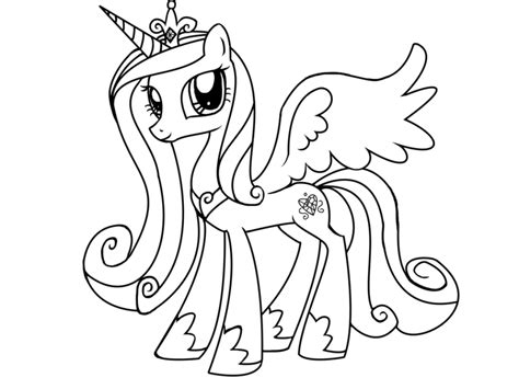 pony princess luna coloring pages