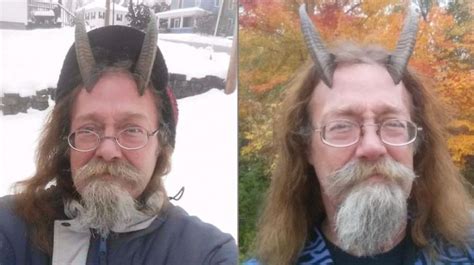 Man Gets Permission To Wear Goat Horns In Driver S License