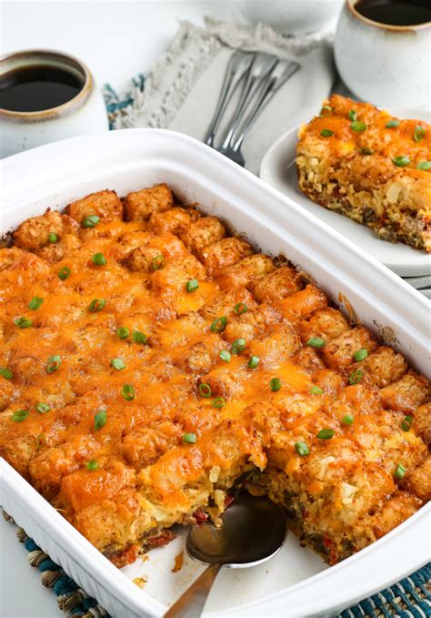 tater tot breakfast casserole mommy hates cooking