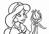Coloring Pages Jasmine Flower Popular sketch template