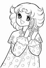 Coloring Pages Book Nightcore Chibi Shojo Vintage Brushing Anime Adult P6 Hair Her Bedtime Template Princess Kawaii Choose Board Cute sketch template
