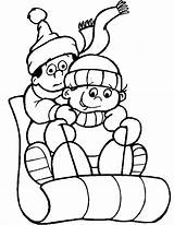 Winter Cliparts Clip Weather Coloring sketch template