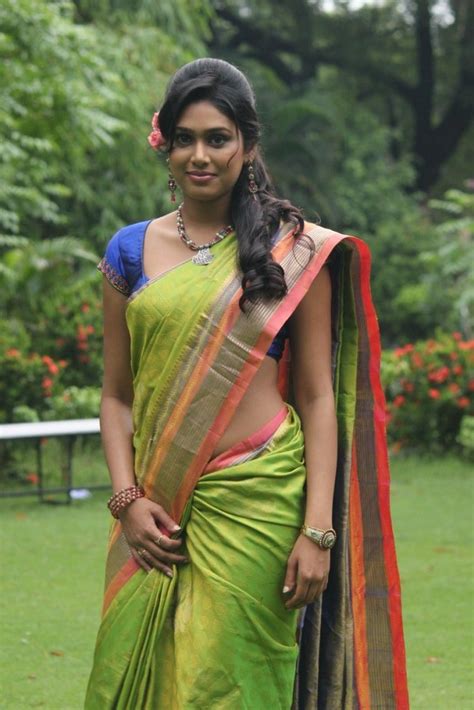 blonde anal drilling south actress manisha yadav in saree latest cute stills