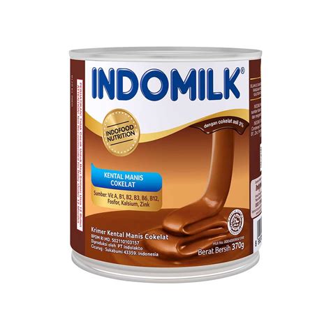 Jual Susu Kental Manis Indomilk Coklat Kaleng 375gr Indonesia Shopee