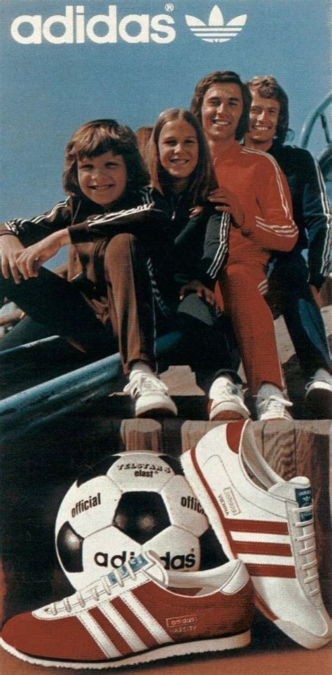 classic adidas advertising  family  promote  varsity  vienna trainers vintage