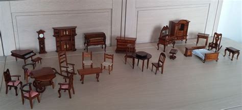 collectie van  houten poppenhuis meubeltjes catawiki