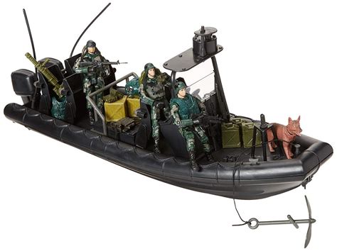 click n play military special operations combat dinghy boat 26 piece
