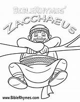 Zacchaeus Jesus Zaccheus Colouring Coloringhome sketch template