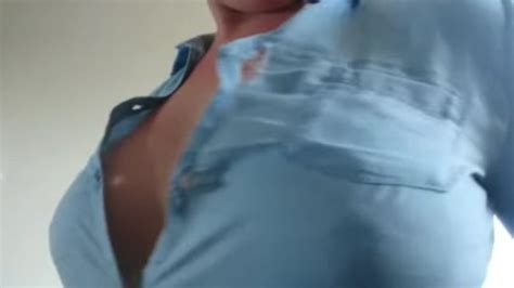 bbw button popping big tits make buttons fly from shirt