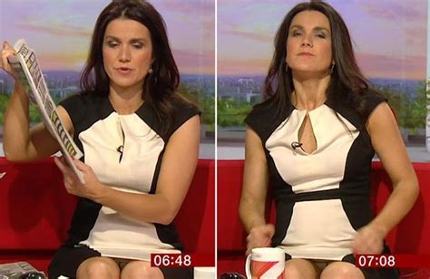 Susanna Reid Flash Pictures Knickers On Show To Bbc Breakfast Viewers