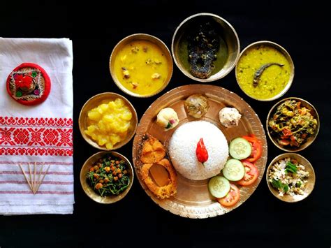 traditional food items  assam