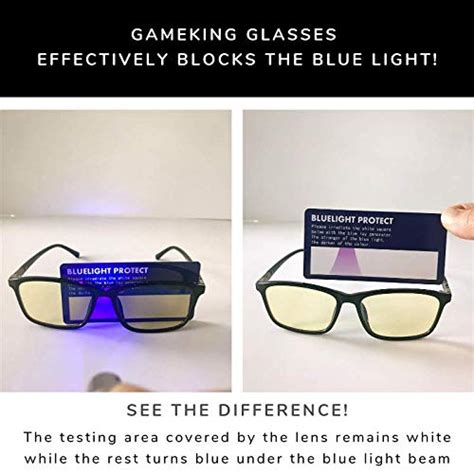 gameking ultra 8001 blue light blocking computer glasses gaming glasses