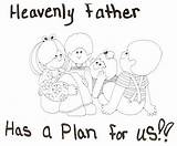 Plan Heavenly Father Color Pages Lds Fathers Nursery sketch template