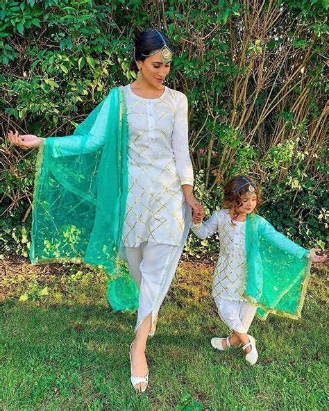 mother daughter same dresses 2021 matching indian outfits mother