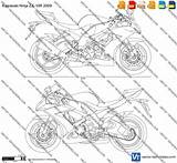 Kawasaki 10r Zx Template sketch template