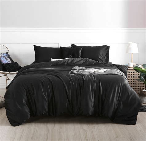 hotel black silk handle polyester sexy home bedding set china plain