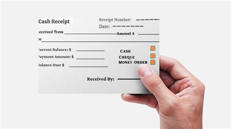 simple cash receipt