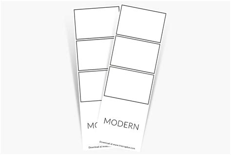 print template modern onephotobooth