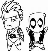 Deadpool Coloring Chibi Angry Happy Wecoloringpage Drawing Pages Getdrawings sketch template
