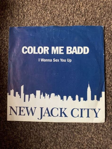 45 Rpm 2 Tracks Color Me Badd I Wanna Sex You Up B17 For Sale Online