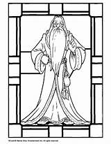 Dumbledore Albus Alvo Ausmalbilder Ausmalen Hellokids Drucken sketch template