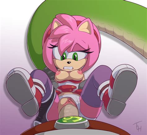 rule 34 2014 amy rose anthro areola breasts duo female