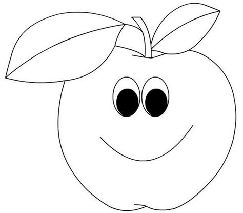 pin  food  faces coloring sheet fruit  faces coloring page