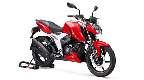 updated tvs apache rtr   launched  rs  lakh  lighter   powerful technology