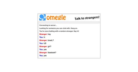 chat with strangers on omegle popsugar tech