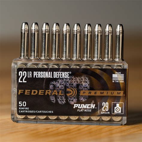 federal ammunition introduces   lr punch personal defense soldier systems daily