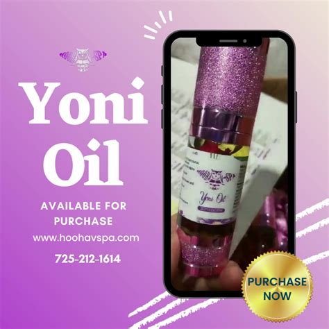 hooha  spa  yoni oil  infused  strategically