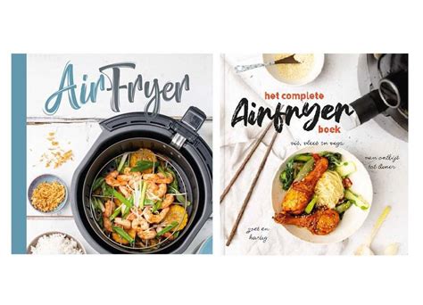 set van kookboek airfryer het complete airfryer boek airfryerweb