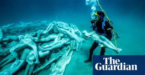 europe s first underwater museum opens off lanzarote travel the
