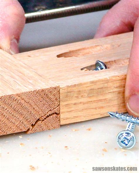 ways  prevent pocket screws  splitting wood saws  skates