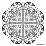 Mandala Coloring Pages Pattern Mandalas Color Printable Para Colorear March Intricate Patterns Print Books Designs Book Paste Colouring Eat Kids sketch template