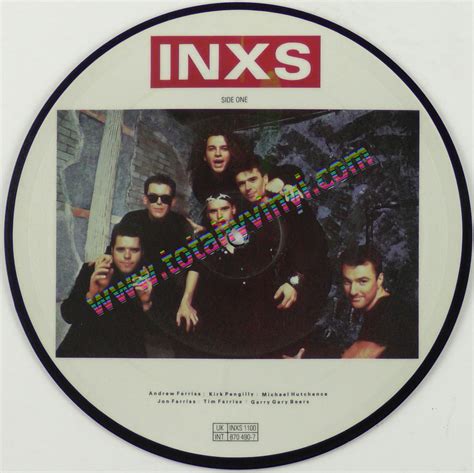 totally vinyl records inxs  tear     picture disc
