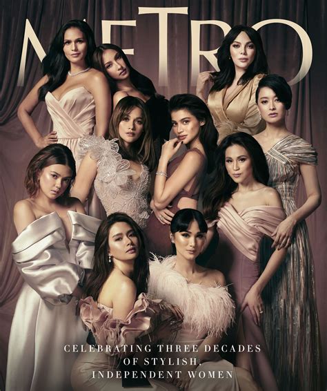 metro cover girls unite  celebrate  magazines  anniversary